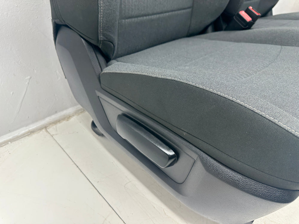 Ram 2500 3500 4500 HD Seats, 2021-2025 New Pattern Black Cloth, Manual #3019 | Picture # 7 | OEM Seats