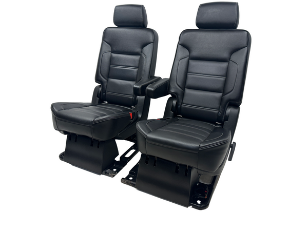 Yukon Denali Black heated 2nd row seats.