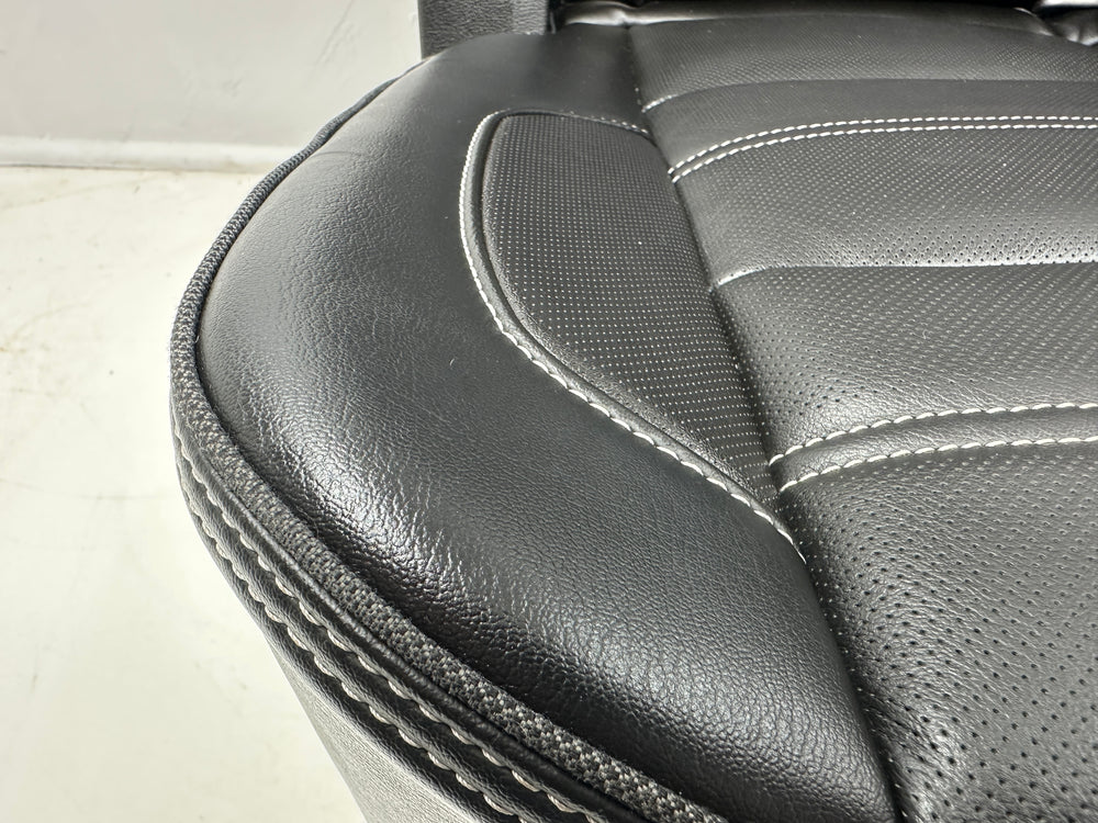 GMC Yukon XL 2nd Row Bucket Seats, 2015-2020 Black Leather #3021 | Picture # 10 | OEM Seats