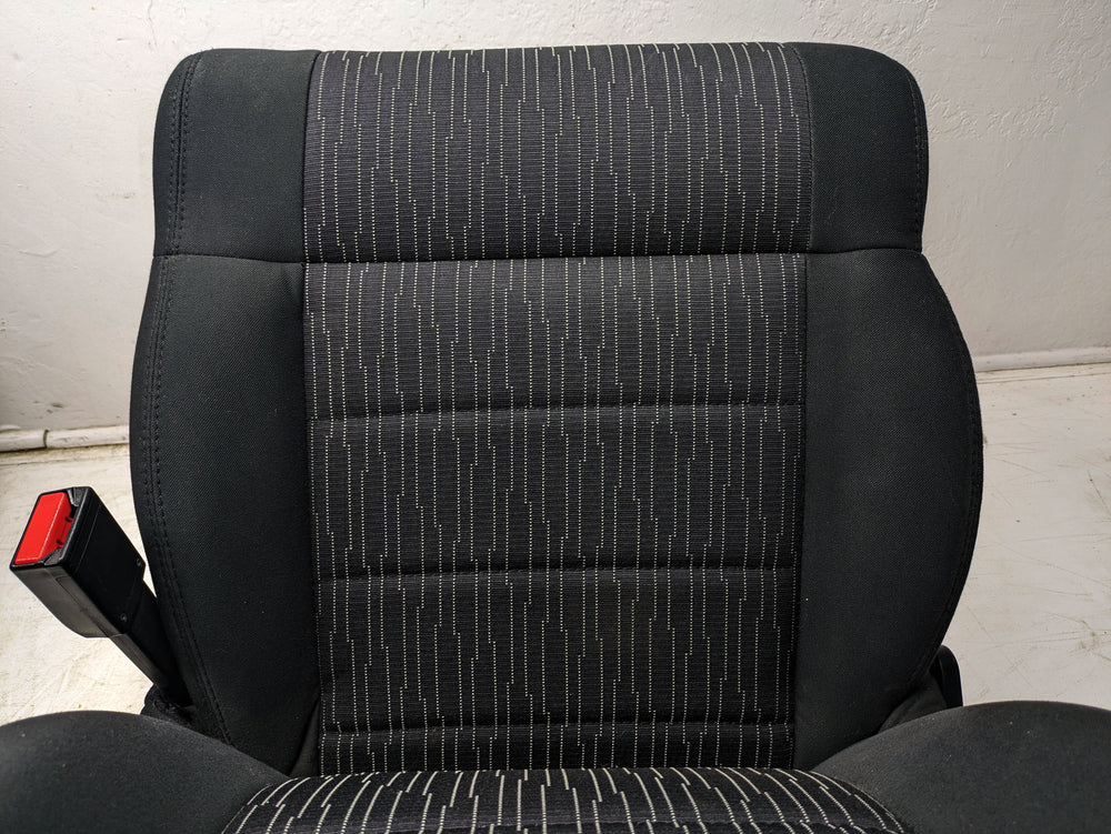 2013 - 2018 Jeep Wrangler Seats, Black Cloth, 2 Door JK w/ Easy Access #1349 | Picture # 13 | OEM Seats