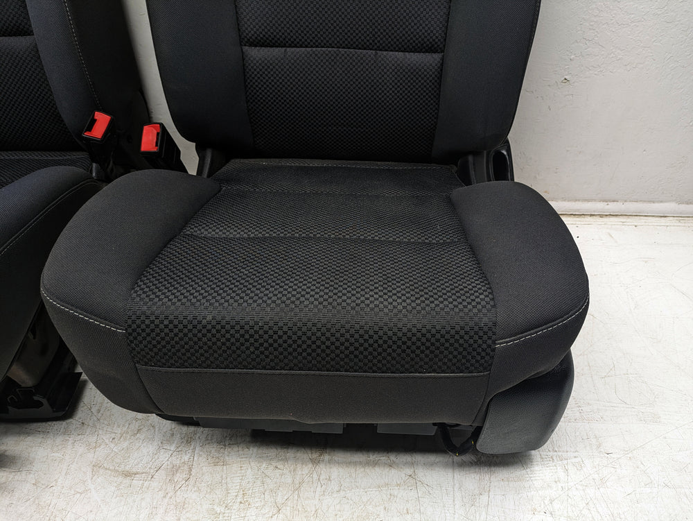 2014 - 2019 GMC Sierra Chevy Silverado Seats, Black Cloth, Powered Driver #1348 | Picture # 7 | OEM Seats