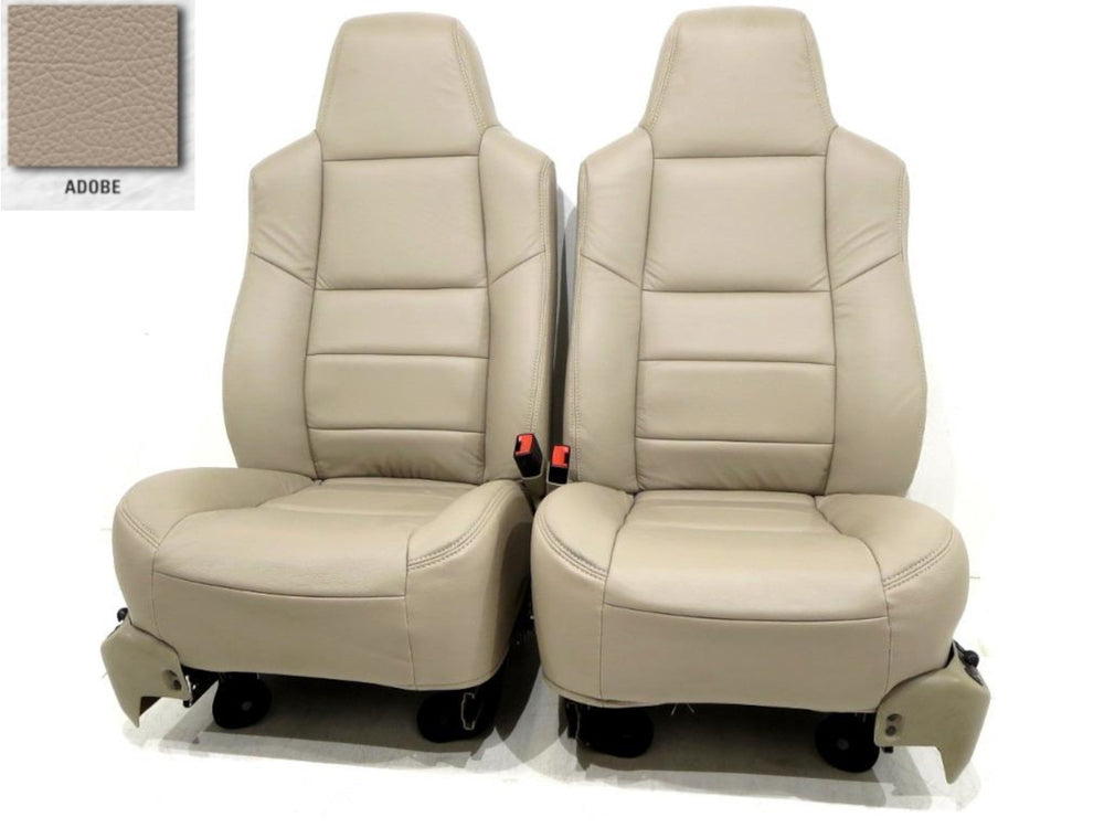 1999 - 2007 Ford Super Duty Seats, Made To Order Custom Leather, Fits F250 F350 & F450 | Picture # 5 | OEM Seats