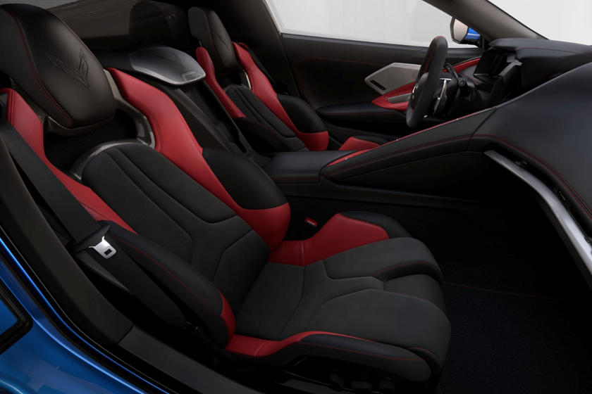 C8 Corvette Competition Seats red & black