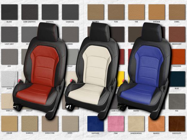 Custom Camaro Seats for 6th Gen, Coupe or Convertible, 2016 - 2024