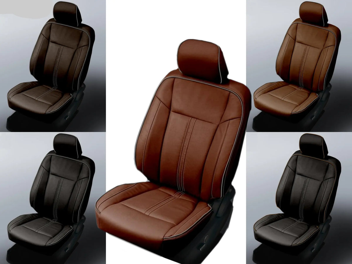 2015 - 2023 King Ranch Seats F150 & F250 Ford Saddleback Edition Leather