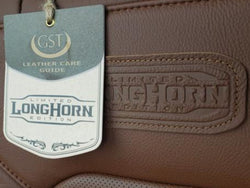 Brown Ram Longhorn Seat Logo