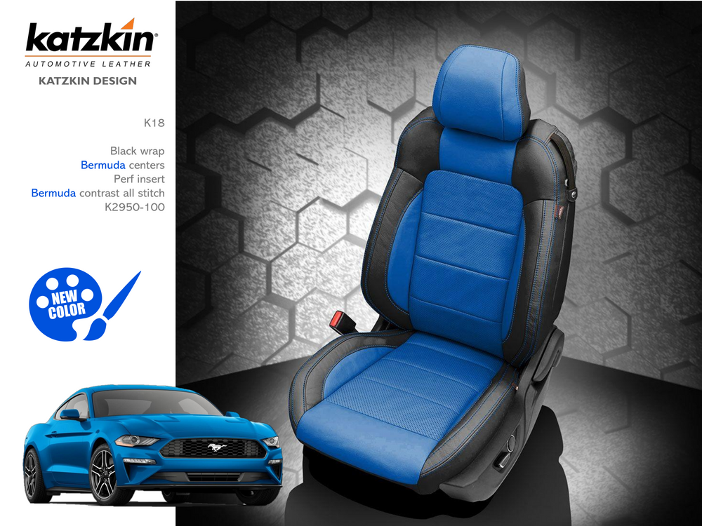 Custom Mustang Seats 2015 - 2023, Ford S550 | Picture # 21 | OEM Seats
