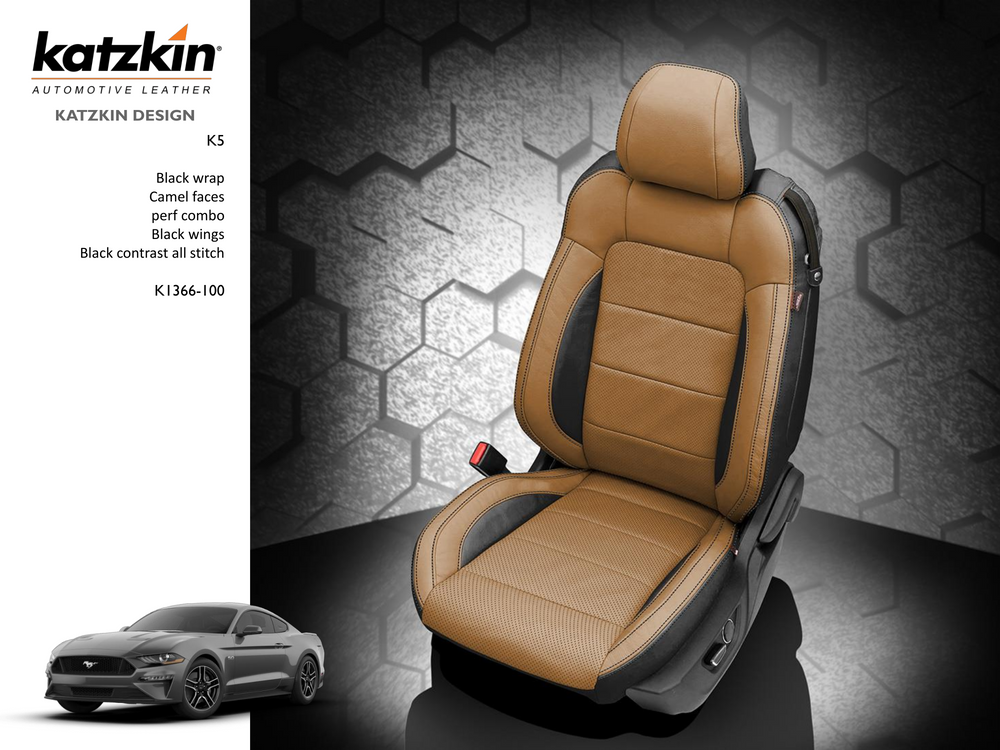 Custom Mustang Seats 2015 - 2023, Ford S550 | Picture # 8 | OEM Seats