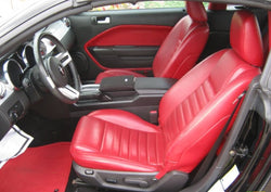 2005 Red Mustang Seats