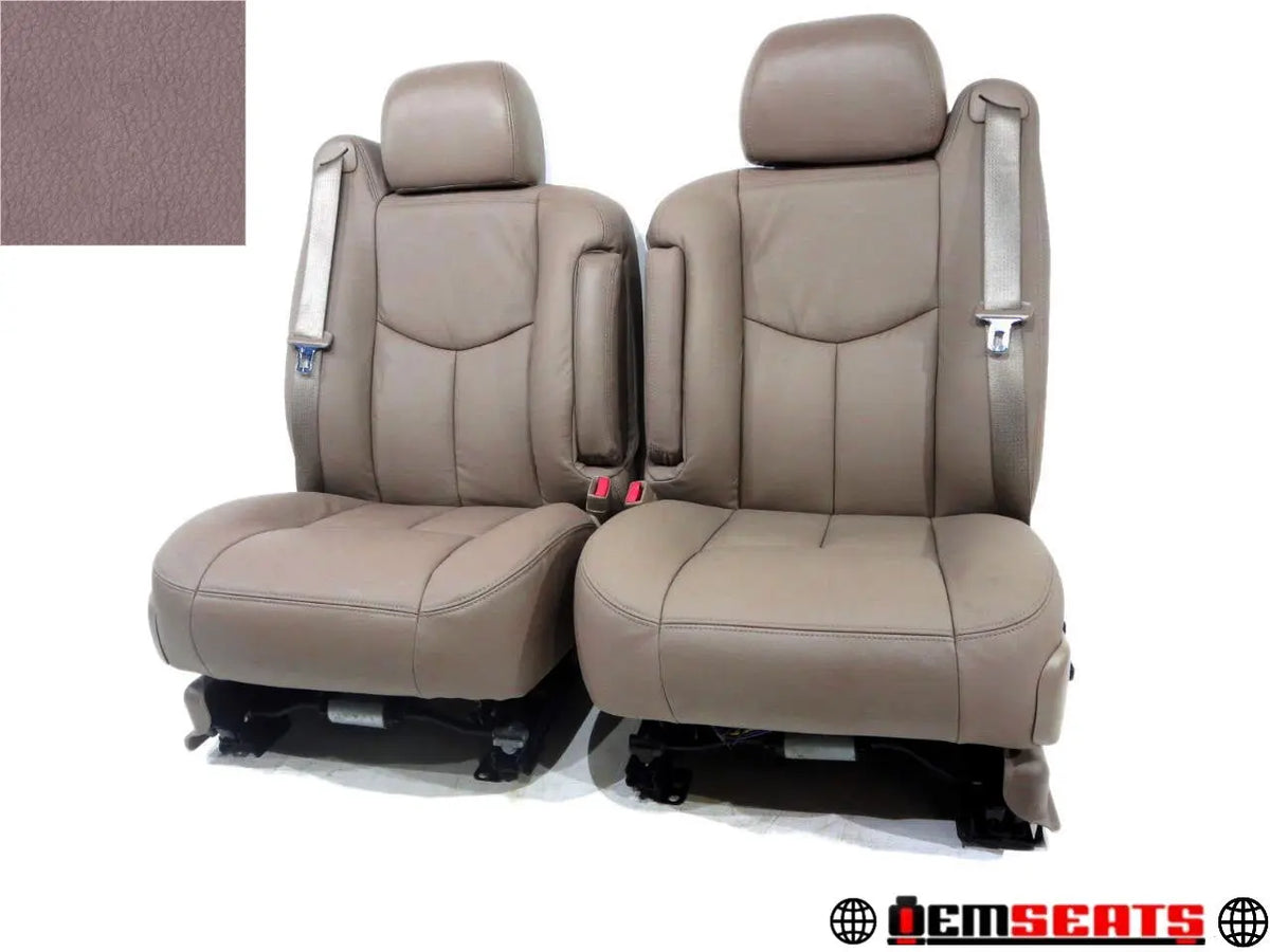 Chevy SSR Leather Seat Kit | Black & Yellow Seat Upholstery