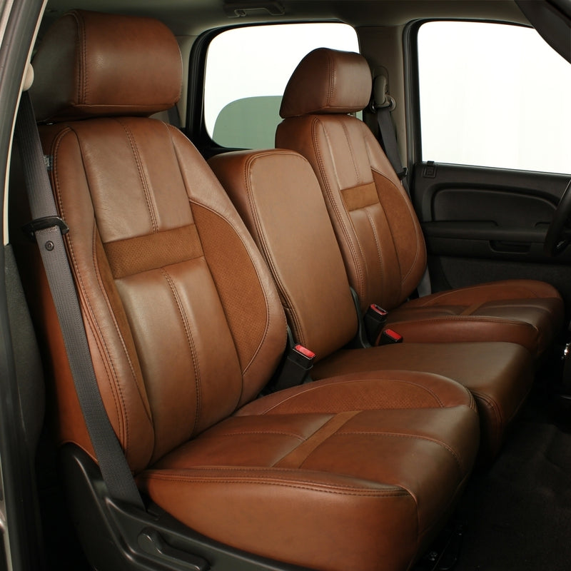 Custom Saddle leather Silverado Seats