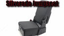 Chevy Silverado Jump Seat GM 2014-2018, Black Cloth with Storage #3061 | Picture # 11 | OEM Seats