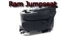 Ram Jump Seat, 2019 - 2024 Dark Gray Cloth, upper Storage #3028 | Picture # 13 | OEM Seats