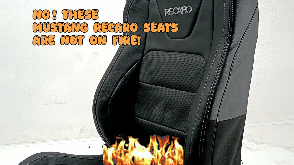 Recaro Mustang Heated and cooling testing Video