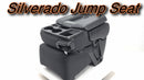 Silverado Jump Seat 2019 - 2024 Chevy, Black Cloth and Storage #3033 | Picture # 16 | OEM Seats