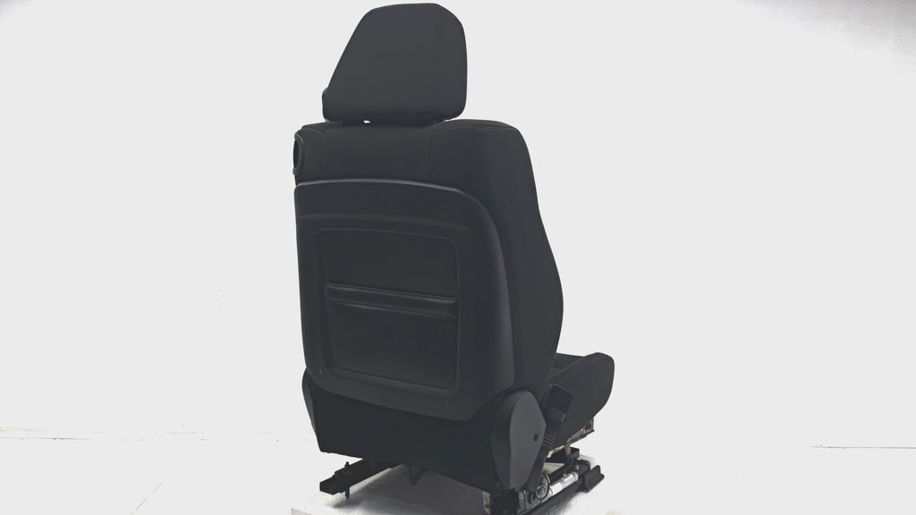 Dodge Challenger Seats 2008-2023, Black Cloth Powered.