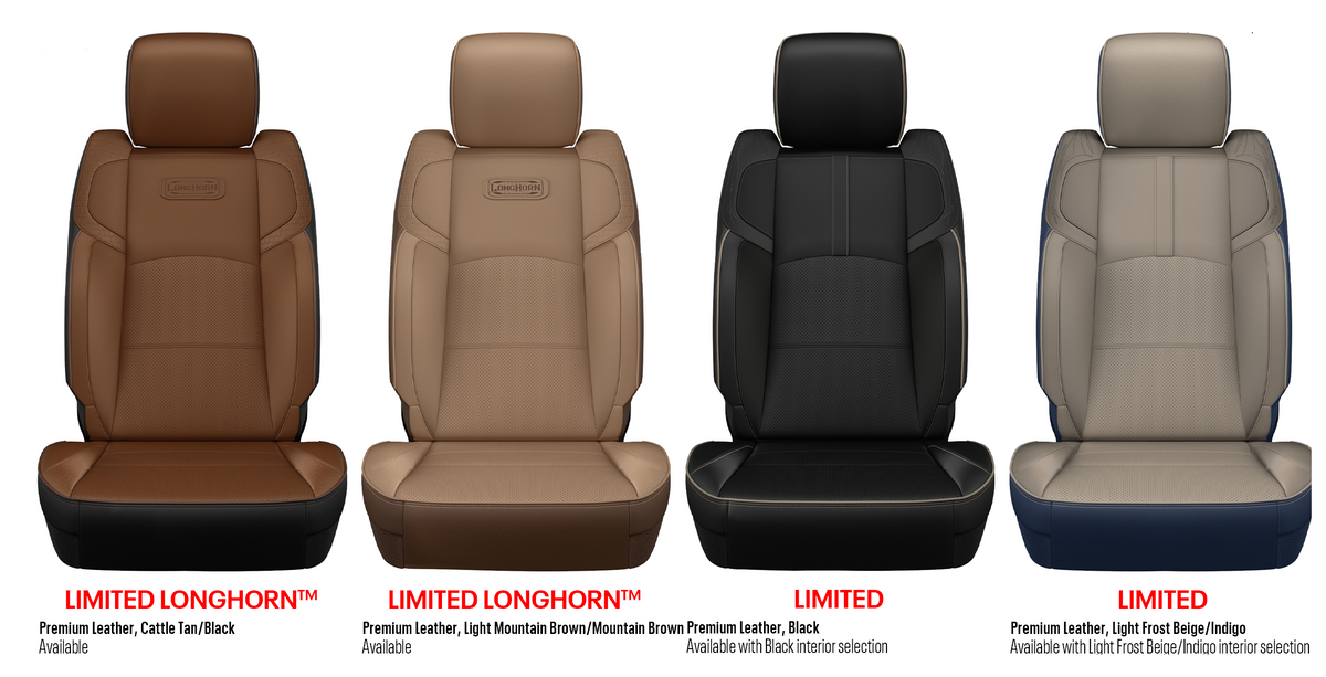 Ram Limited & Longhorn Seats