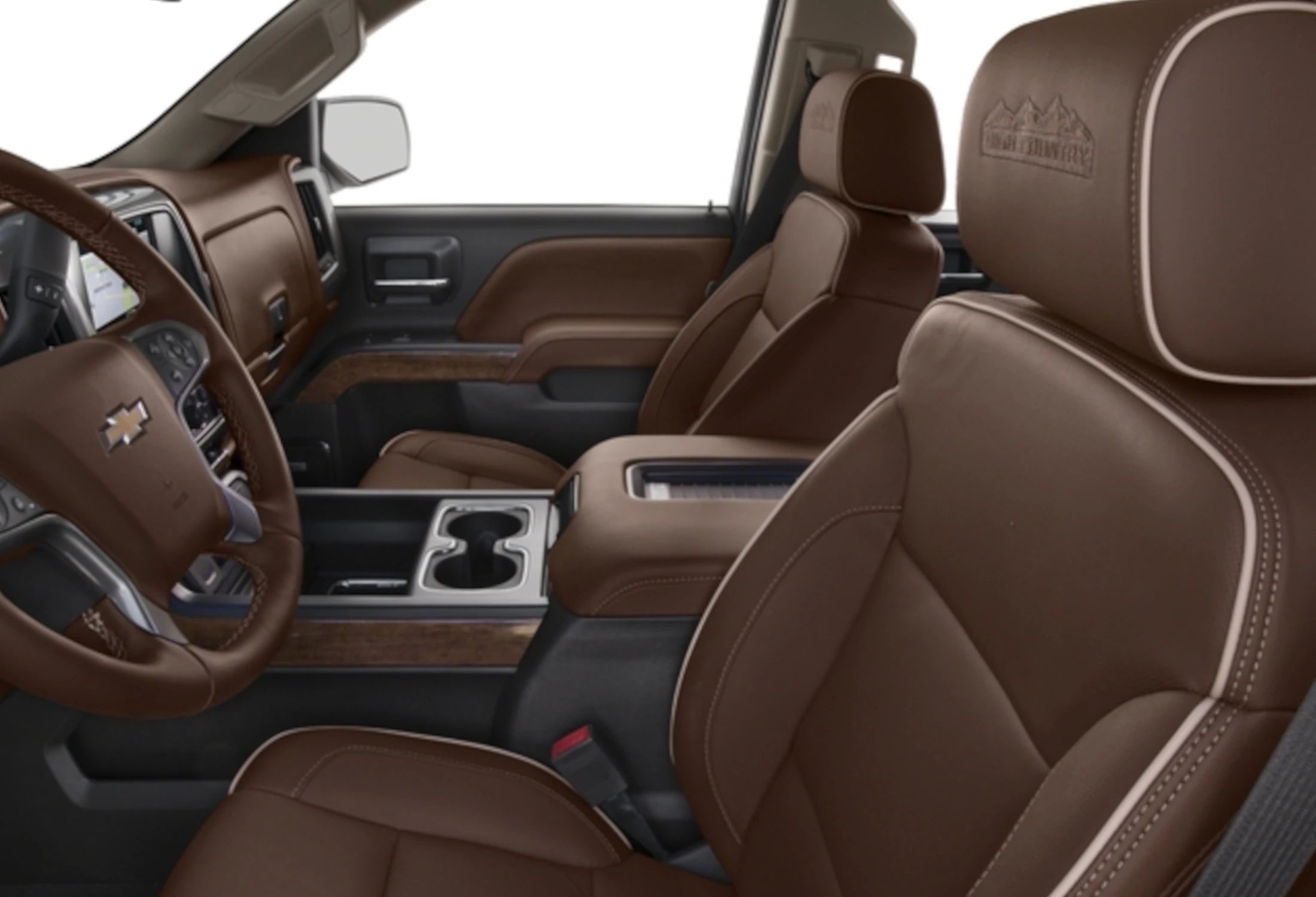 Siège baquet auto 2014-2018 Silverado, Sierra etc Double point noir et