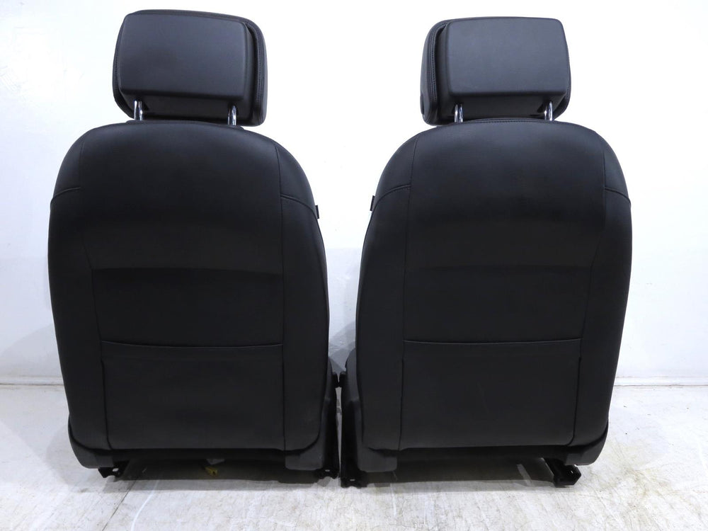 2008 - 2016 VW CC Leatherette Front Seats Beige Black #0122k | Picture # 17 | OEM Seats