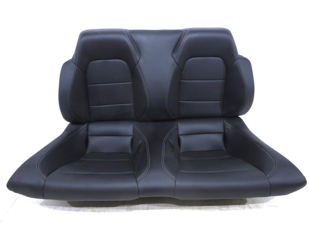 Oem Ford Mustang Gt Convertible Leather Rear Seat Black 2015 2016 2017 2018 2019 | Picture # 1 | OEM Seats