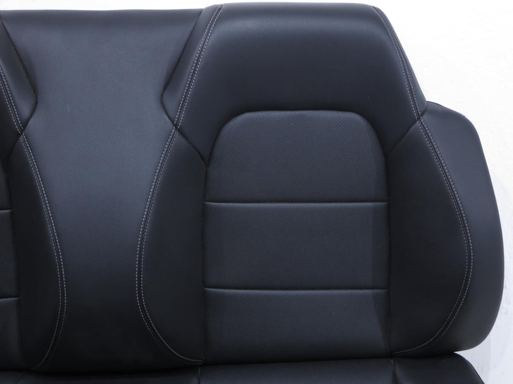 Oem Ford Mustang Gt Convertible Leather Rear Seat Black 2015 2016 2017 2018 2019 | Picture # 6 | OEM Seats