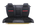 2008 - 2016 Dodge Challenger OEM Leather Rear Seat Dark Slate Grey w/ Stripe #01186 | Picture # 9 | OEM Seats
