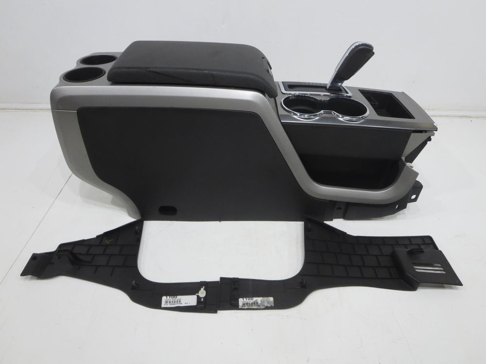 2009 - 2014 Ford F150 Flow Through Center Console Ebony #01128 | Picture # 16 | OEM Seats