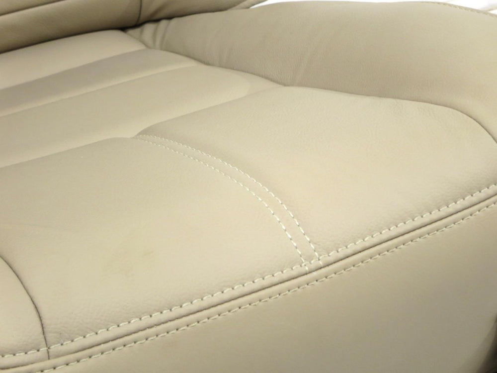 2008 - 2010 Ford Super Duty F350 F250 Seats Camel Leather Custom #0008 | Picture # 11 | OEM Seats