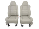 2008 - 2010 New Stone Leather Custom Ford Super Duty F250 Seats #0009 | Picture # 14 | OEM Seats