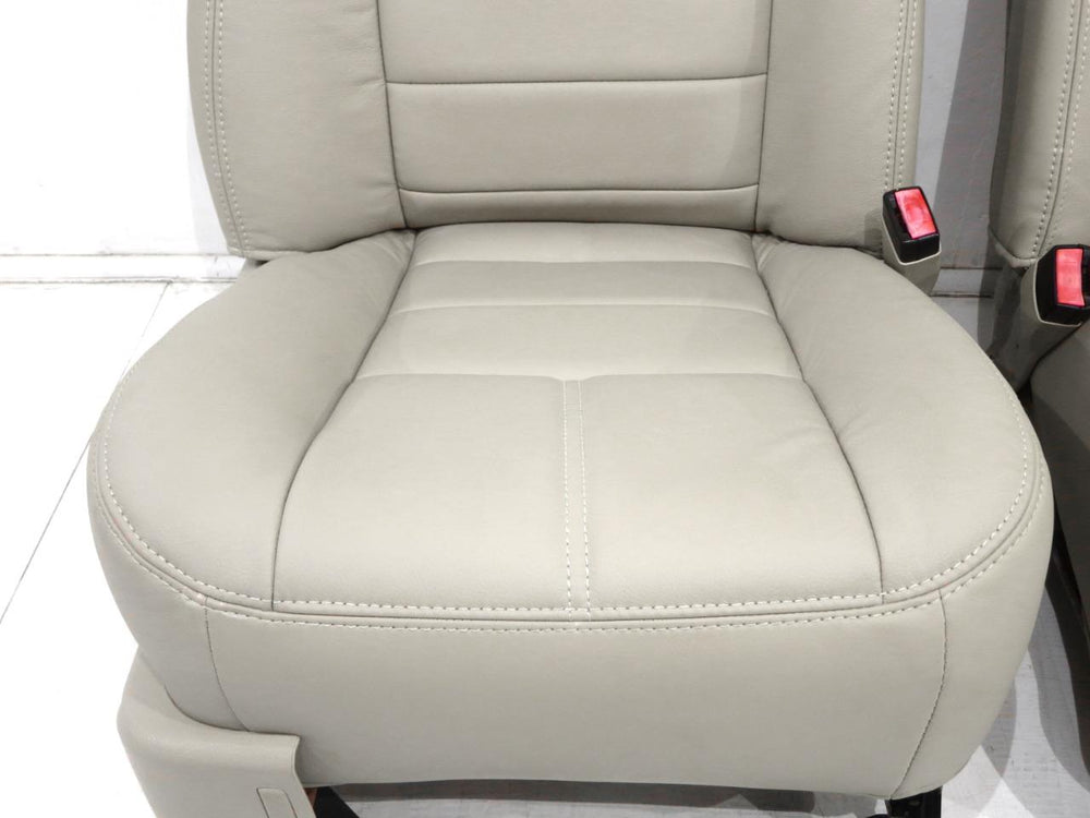 2008 - 2010 New Stone Leather Custom Ford Super Duty F250 Seats #0009 | Picture # 3 | OEM Seats