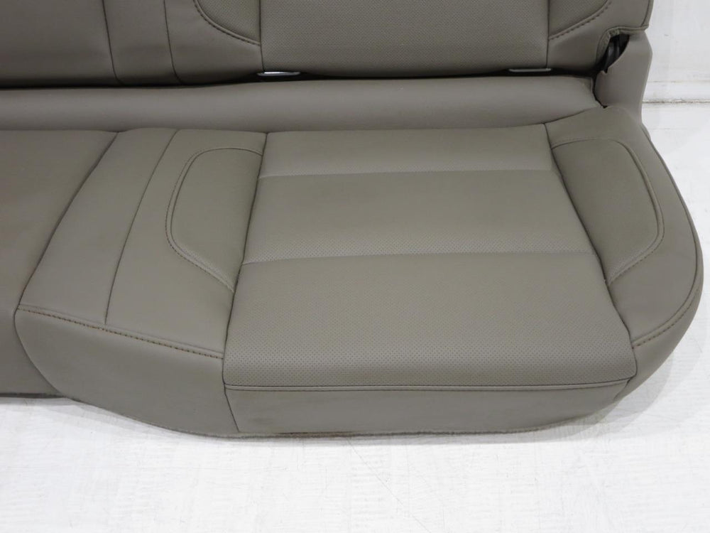 2014 - 2018 Chevy Silverado GMC Sierra Rear Seats Tan Leather Extended Cab #7359 | Picture # 4 | OEM Seats