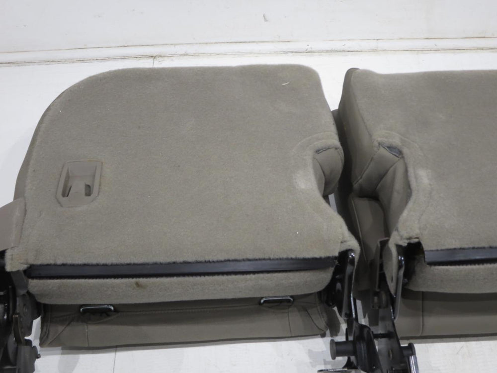 2014 - 2018 Chevy Silverado GMC Sierra Rear Seats Tan Leather Extended Cab #7359 | Picture # 9 | OEM Seats