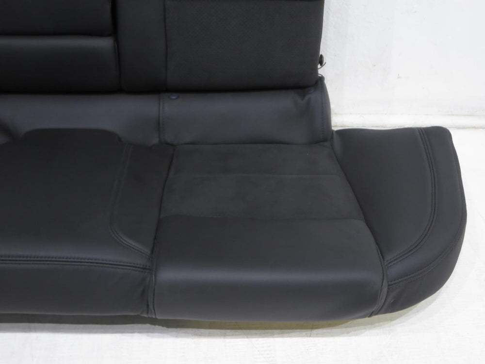 2014 - 2018 Cadillac CTS-V Sedan Rear Seats Black Leather Suede #1212 | Picture # 4 | OEM Seats