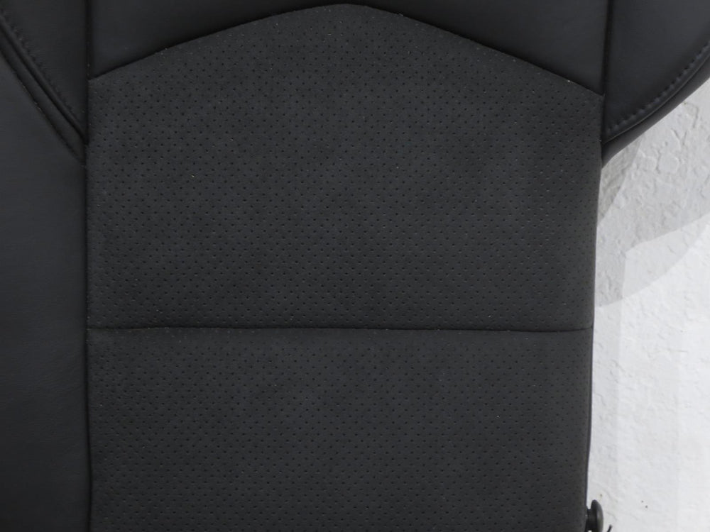 2014 - 2018 Cadillac CTS-V Sedan Rear Seats Black Leather Suede #1212 | Picture # 10 | OEM Seats