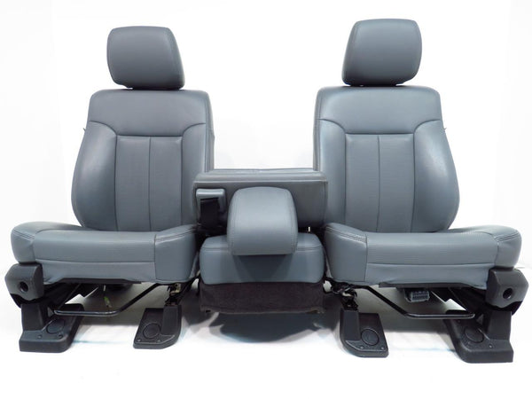 Ford Super Duty Vinyl 40-20-40 Bench Seat - Fits 1999 - 2016 Ford Super Duty Trucks 