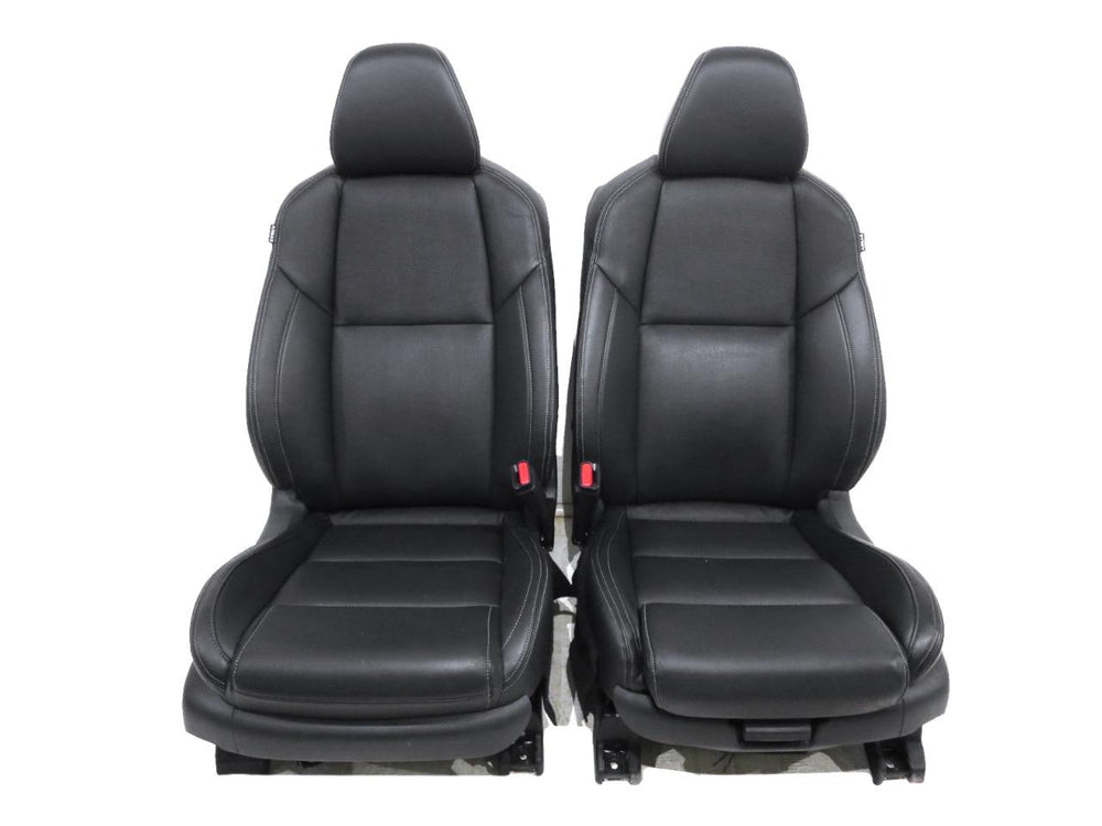 Nissan Maxima Black Leather Front Seats 2016 2017 2018 2019 | Picture # 1 | OEM Seats