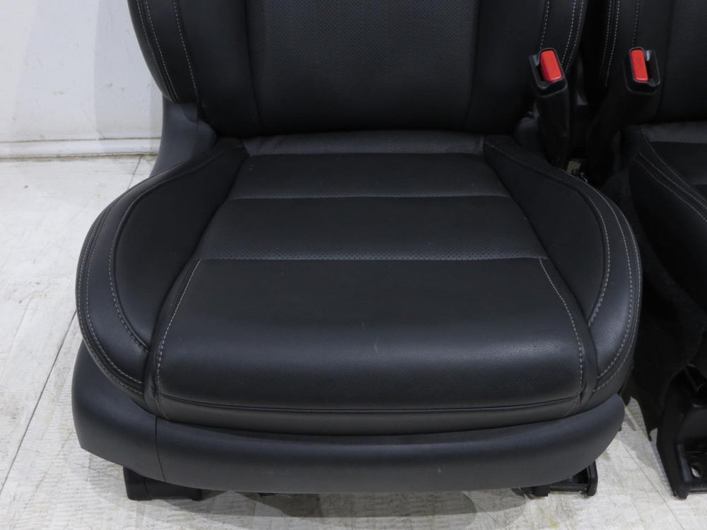 Nissan Maxima Black Leather Front Seats 2016 2017 2018 2019 | Picture # 3 | OEM Seats