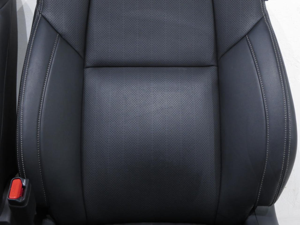 Nissan Maxima Black Leather Front Seats 2016 2017 2018 2019 | Picture # 6 | OEM Seats