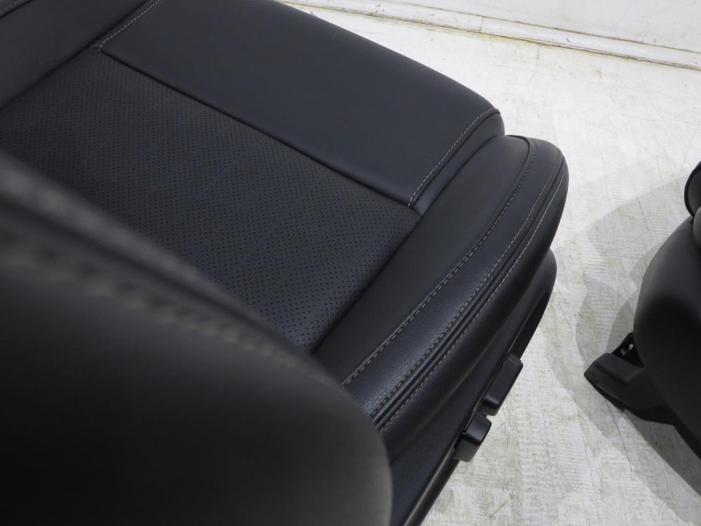 Nissan Maxima Black Leather Front Seats 2016 2017 2018 2019 | Picture # 11 | OEM Seats