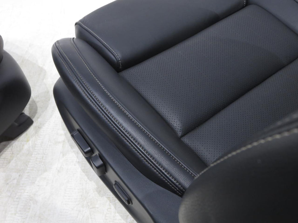 Nissan Maxima Black Leather Front Seats 2016 2017 2018 2019 | Picture # 12 | OEM Seats