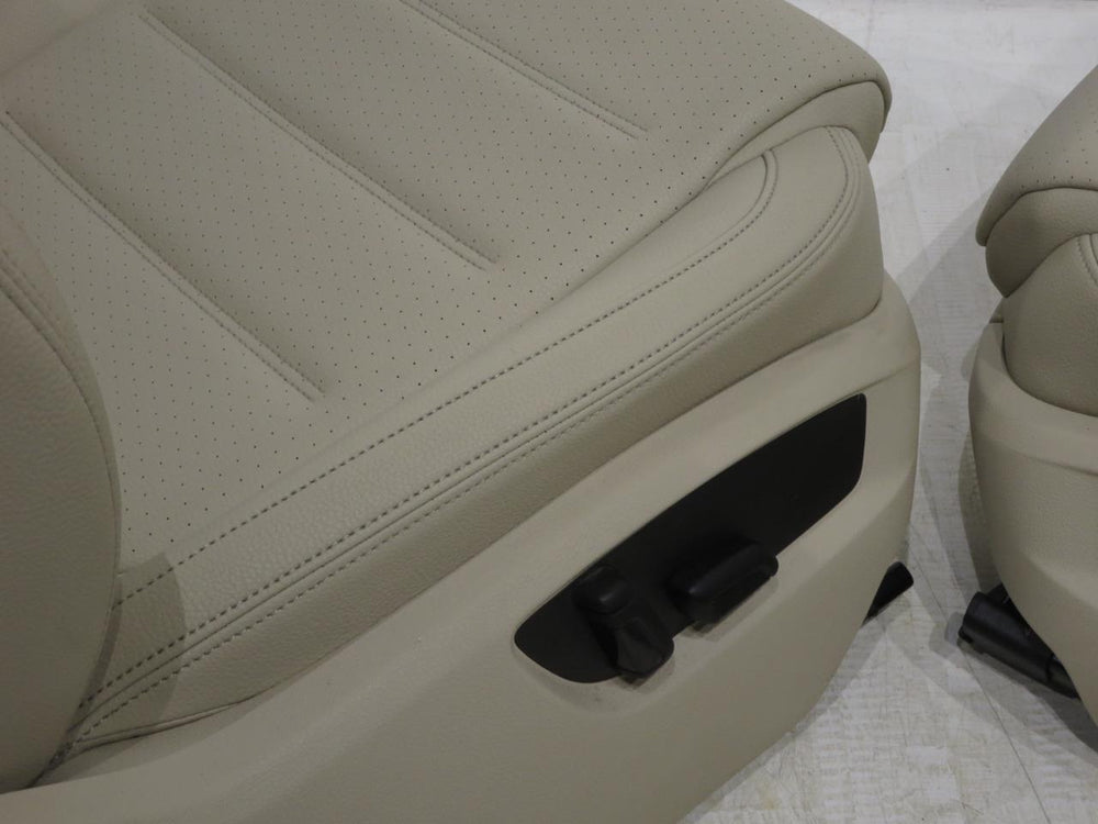 Vw Volkswagen Touareg Sport Oem Beige Vtex Seats 2011 2012 2013 2014 2015 2016 2017 2018 | Picture # 11 | OEM Seats