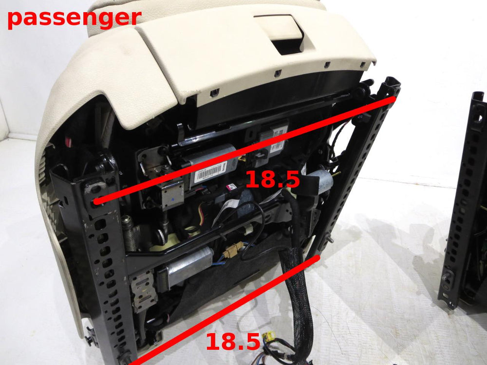 Vw Volkswagen Touareg Sport Oem Beige Vtex Seats 2011 2012 2013 2014 2015 2016 2017 2018 | Picture # 15 | OEM Seats