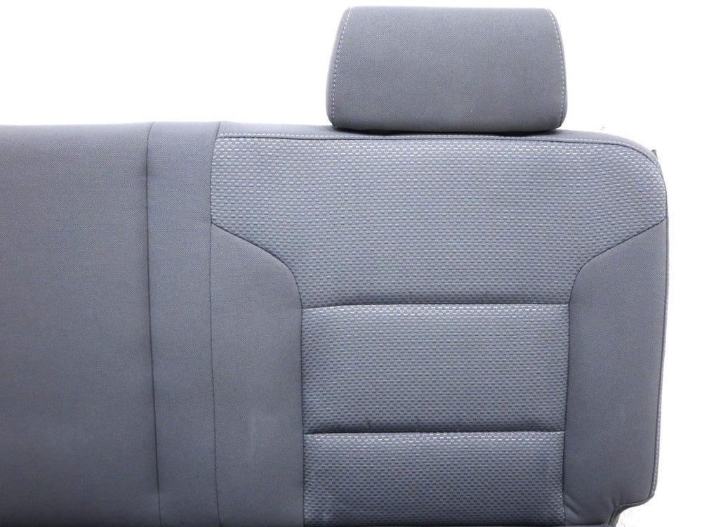 2014 - 2019 Chevy Silverado Sierra Rear Seat Grey Cloth #0673i | Picture # 6 | OEM Seats