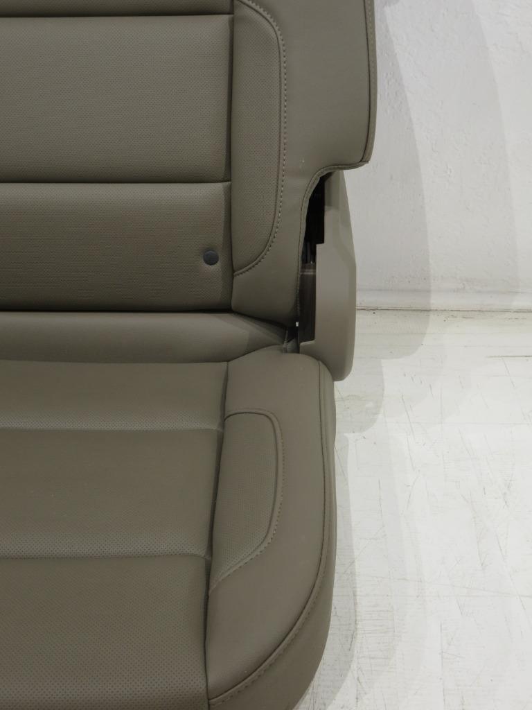 2014 - 2018 GM Rear Dune Leather Chevy Silverado GMC Sierra Seat #1478 | Picture # 7 | OEM Seats