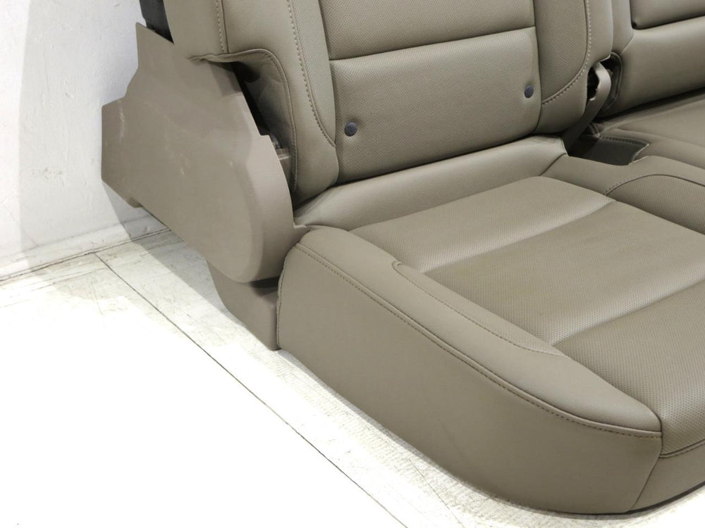2014 - 2018 GM Rear Dune Leather Chevy Silverado GMC Sierra Seat #1478 | Picture # 11 | OEM Seats