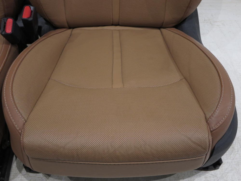 Hyundai Sonata Limited Oem Brown Leather Front Seats 2015 2016 2017 | Picture # 4 | OEM Seats
