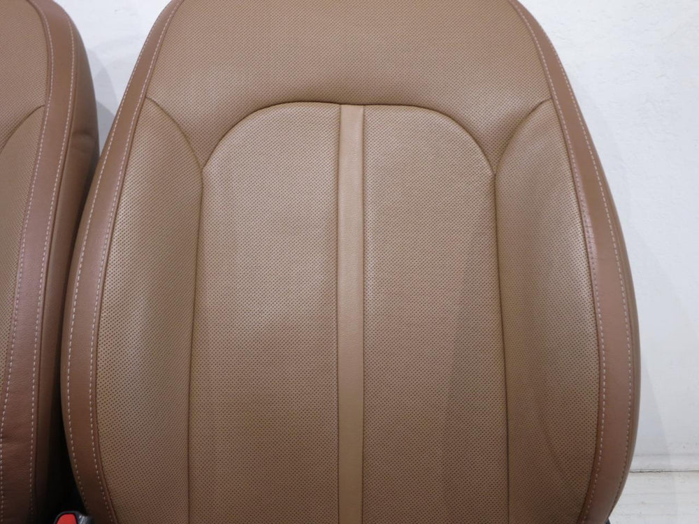 Hyundai Sonata Limited Oem Brown Leather Front Seats 2015 2016 2017 | Picture # 6 | OEM Seats