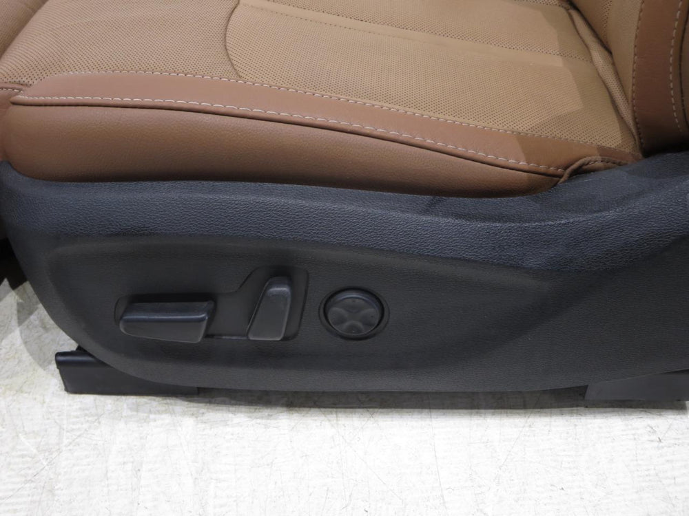 Hyundai Sonata Limited Oem Brown Leather Front Seats 2015 2016 2017 | Picture # 8 | OEM Seats