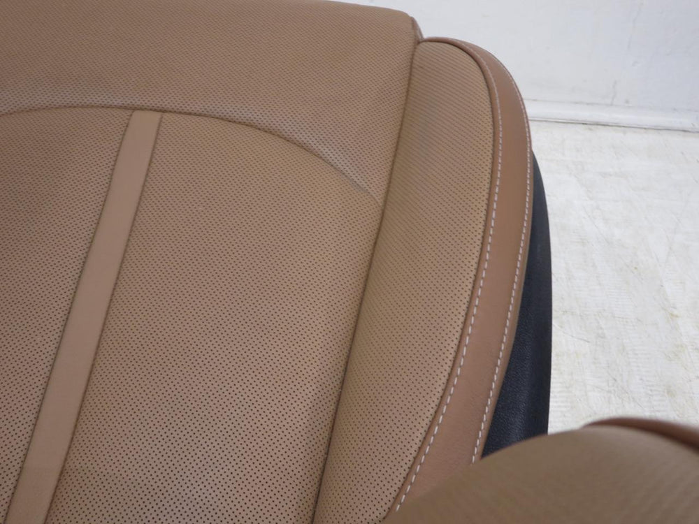 Hyundai Sonata Limited Oem Brown Leather Front Seats 2015 2016 2017 | Picture # 10 | OEM Seats