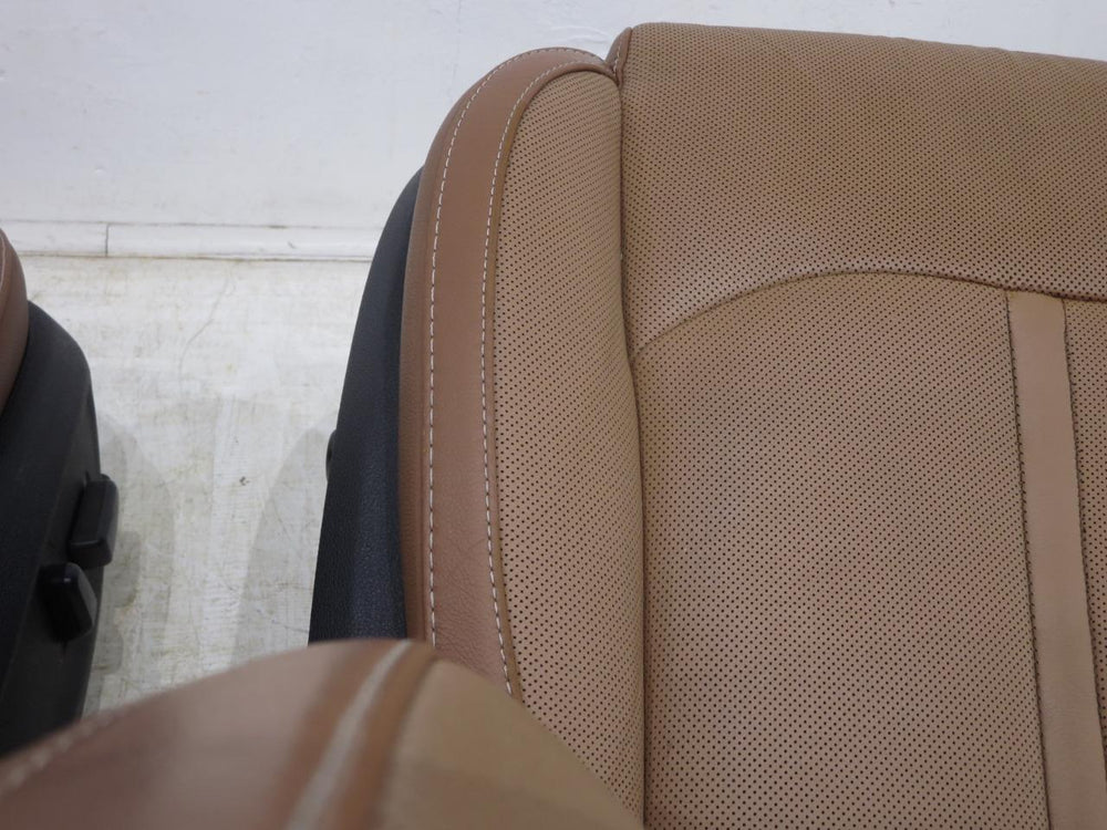 Hyundai Sonata Limited Oem Brown Leather Front Seats 2015 2016 2017 | Picture # 9 | OEM Seats
